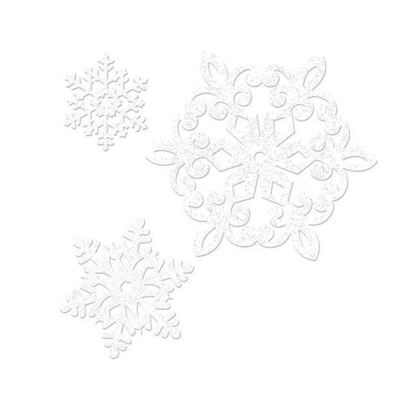 Christmas Glitter Mega Value Pack Cutouts 20pcs