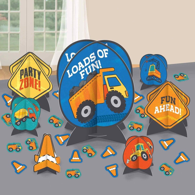 Construction Table Decorating Kit Paper