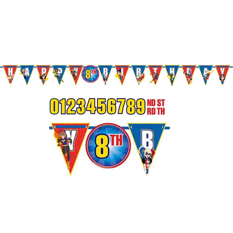 DC Superhero Girls Add an Age Letter Banner