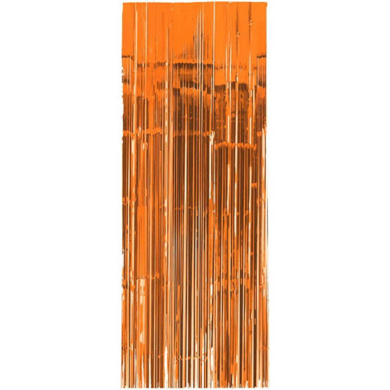 Orange Peel Metallic Curtain 8ft