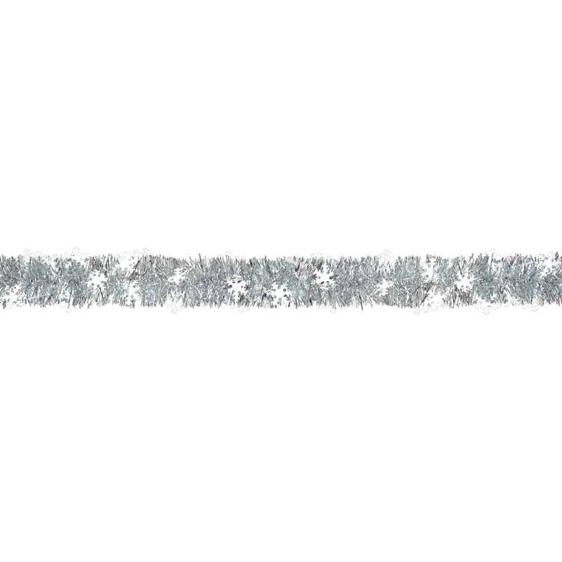 Snowflake Boa Tinsel Garland