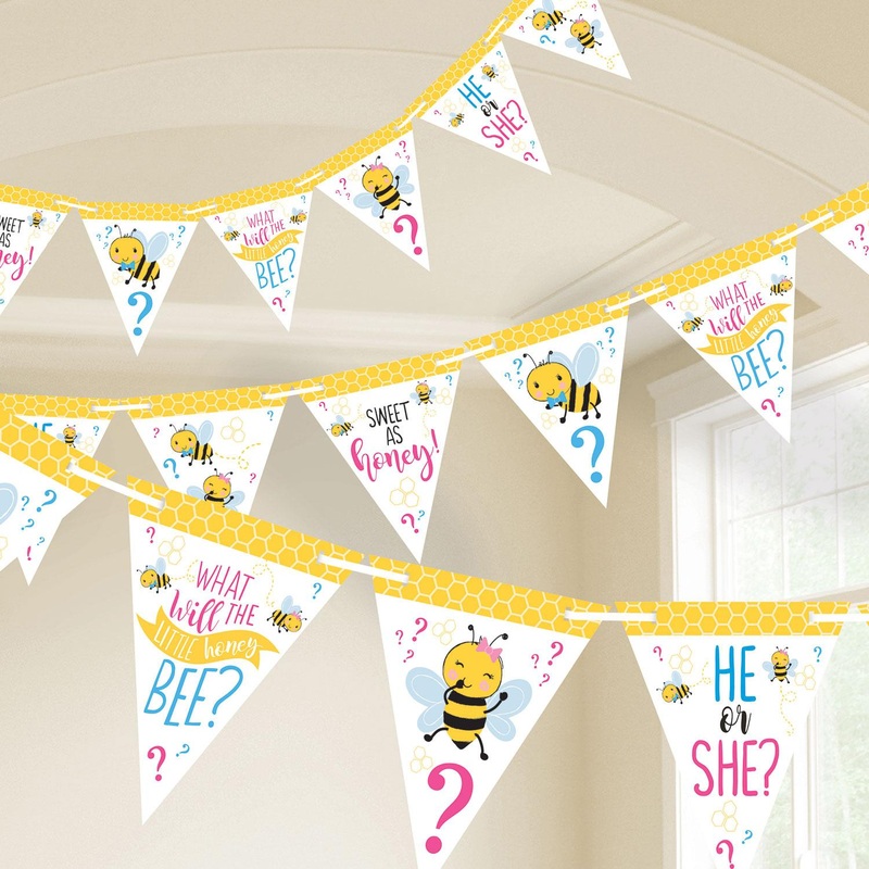 What Will It Bee? Pennant Banner 4.57m