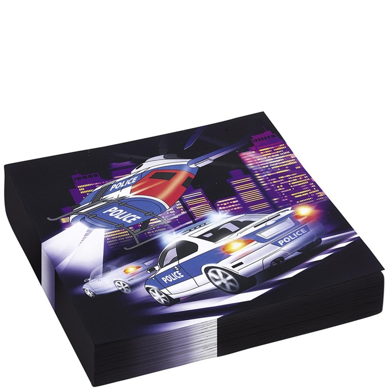 Police Lunch Tissues 20pcs