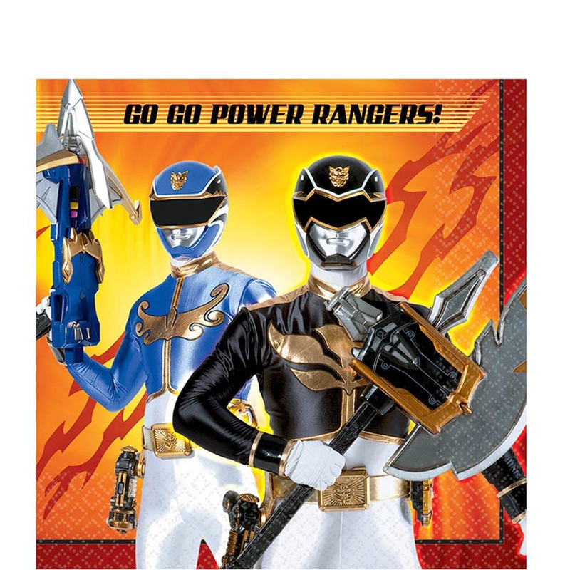 Power Rangers Mega Force Lunch Tissues 20pcs