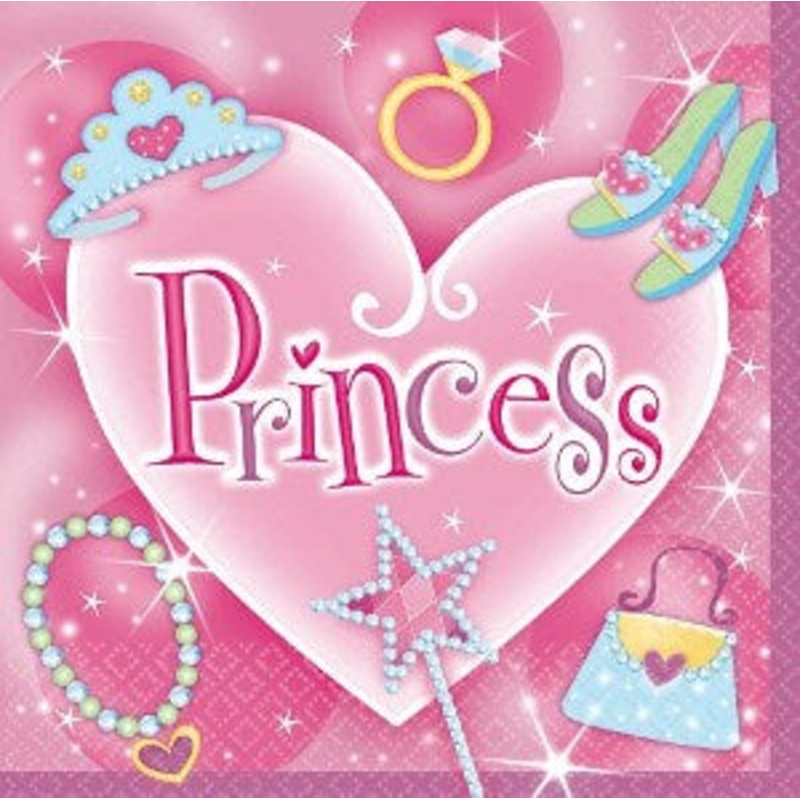 Princess Lunch Tissues 16pcs