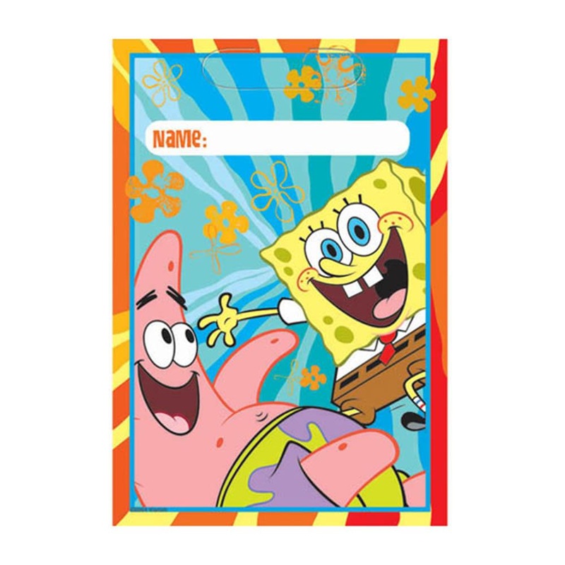 SpongeBob Buddies Loot Bags 8pcs