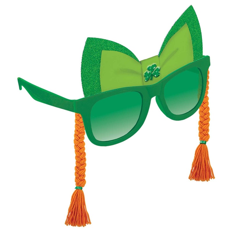 St. Patrick's Day Fun Shades With Braids