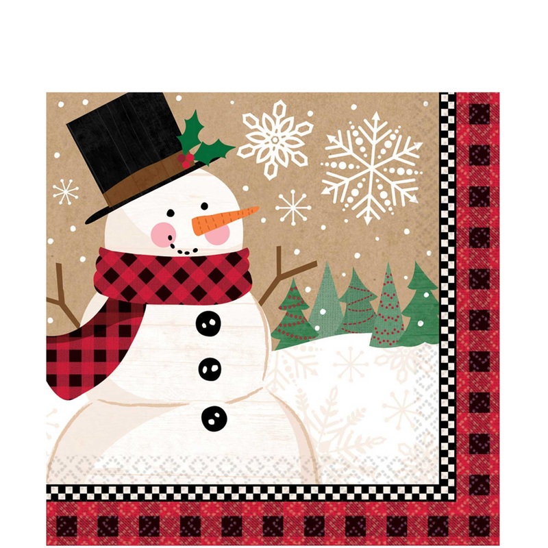 Winter Wonder Lunch Tissue 16pcs