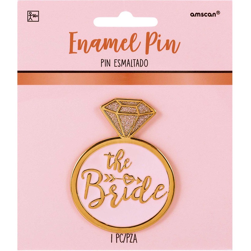 Bachelorette Enamel Metal Pin