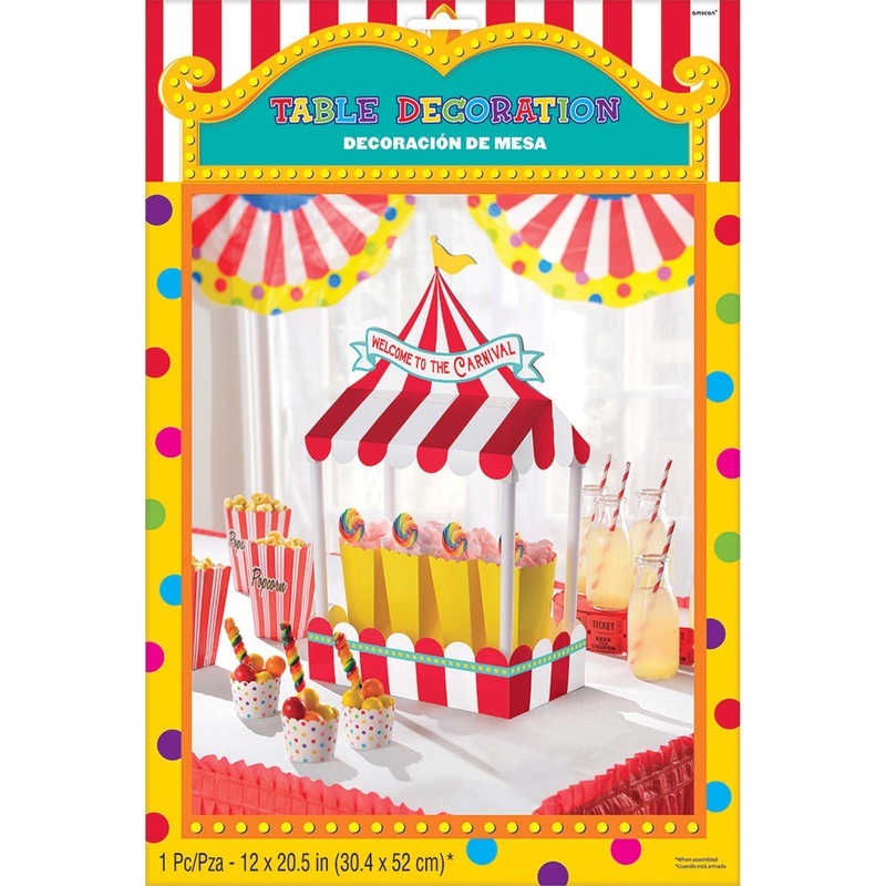 Carnival Cardboard Table Decoration