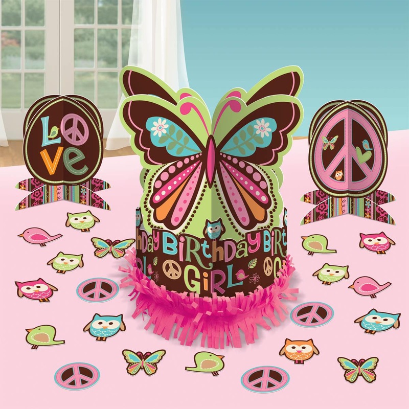 Hippie Chick Table Decorating Kit