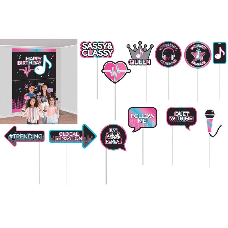 Internet Famous Scene Setter With Props 16pcs