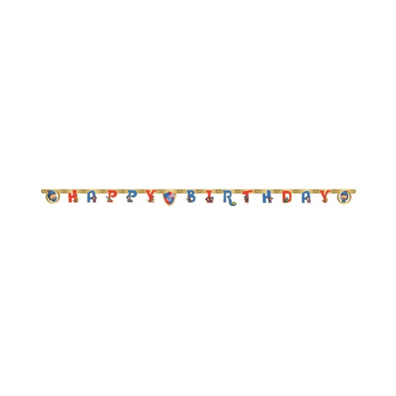 Mike The Knight Add-An-Age Letter Banner