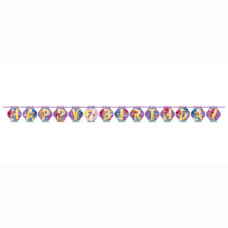 Shimmer & Shine An Age Letter Banner