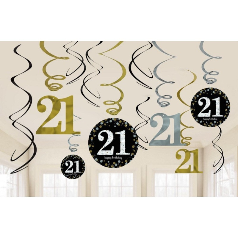 Sparkling Celebration 21st Swirl