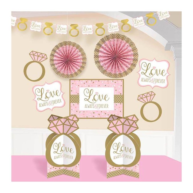 Sparkling Wedding Room Decorating Kit