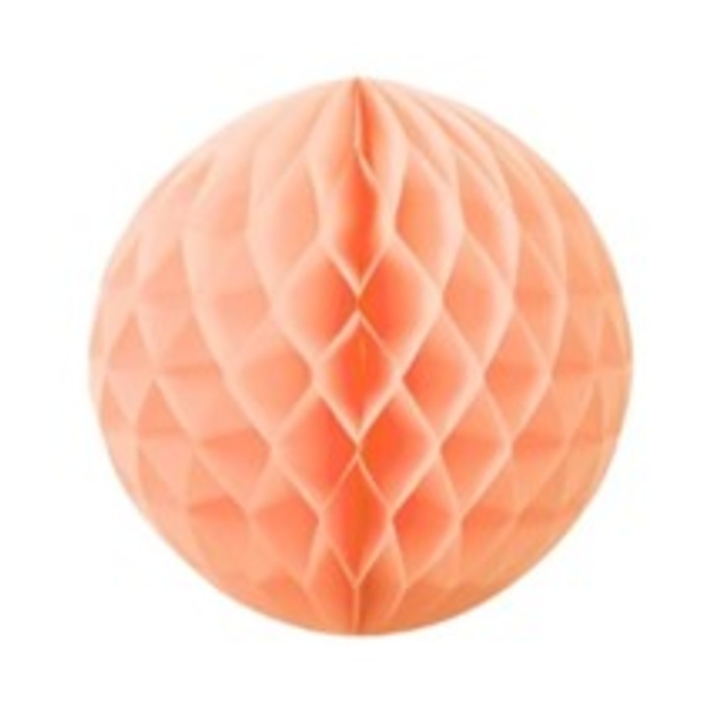 8CM Honeycomb Ball Peach PK1