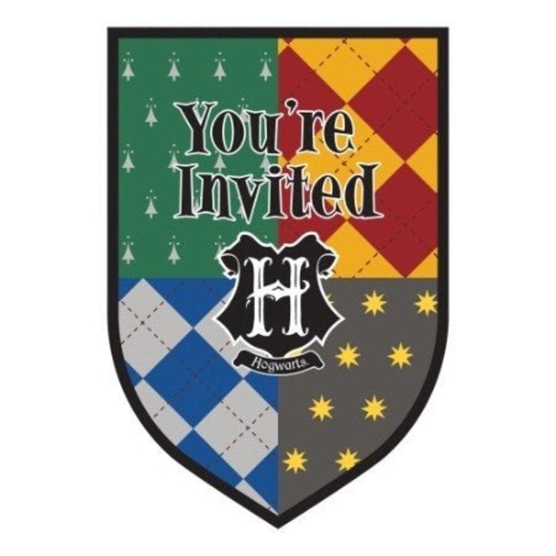 Harry Potter Postcard Invitations (PK8)