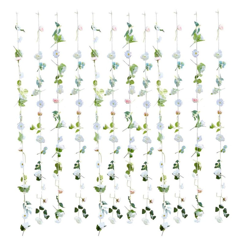 Hello Spring Floral Curtain