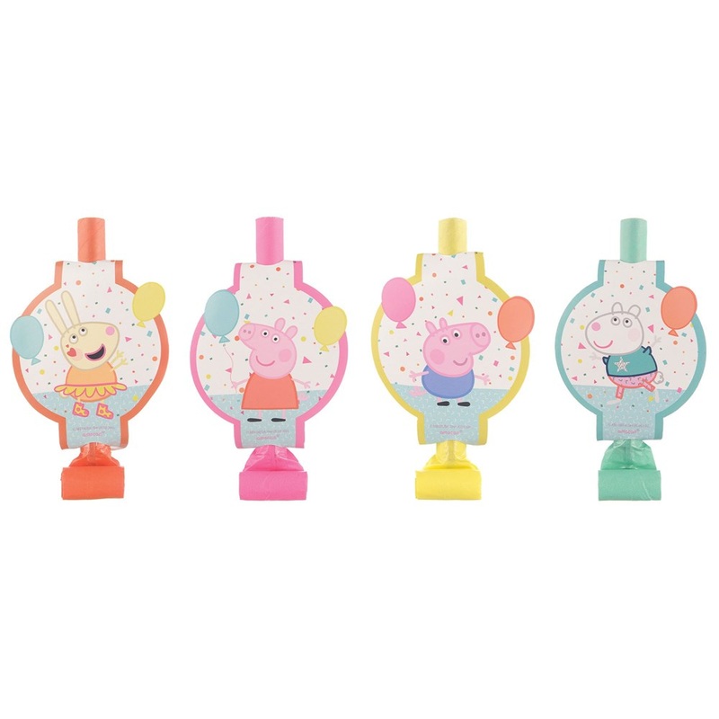 Peppa Pig Confetti Party Blowouts (PK8)