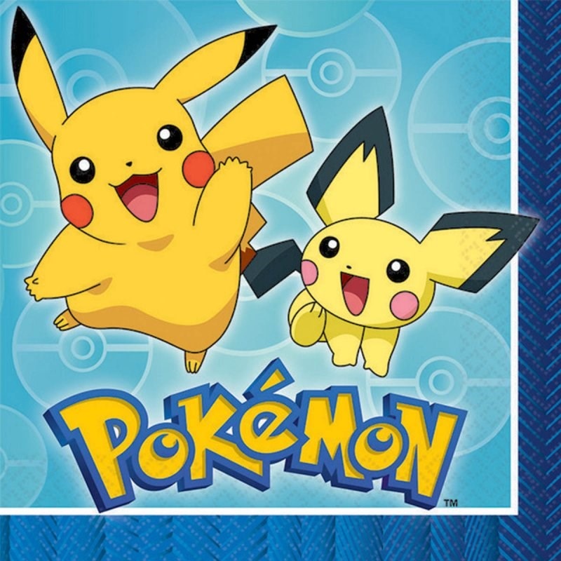 Pokemon Core Lunch Napkins (PK16)