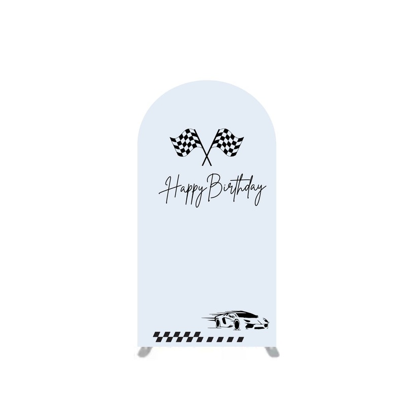 Race Car Arch Backdrop