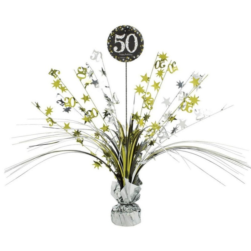 Sparkling Celebration 50th Spray Center Piece