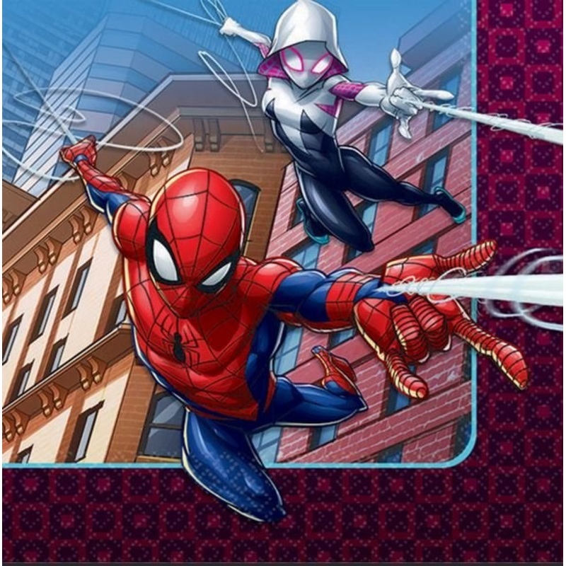 Spider-Man Webbed Wonder Beverage Napkins (PK16)