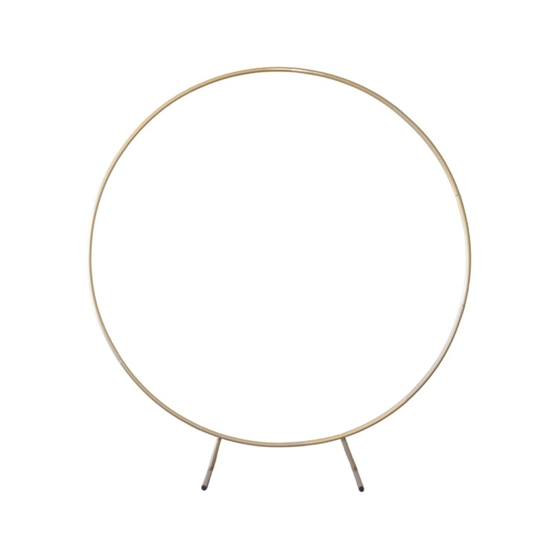 1.8 M Gold Round Frame