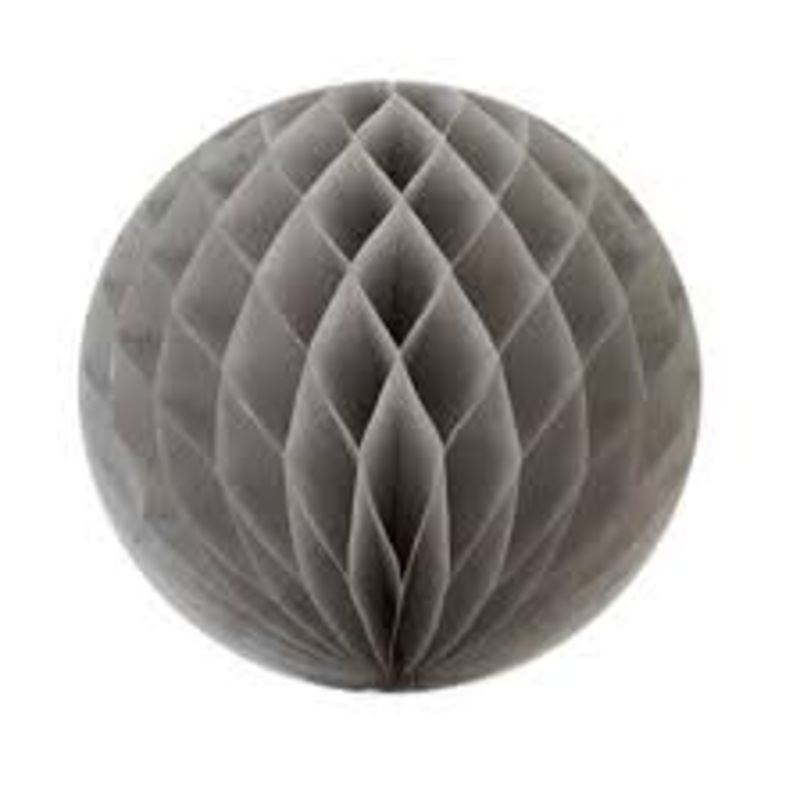 8CM Honeycomb Ball Grey PK1
