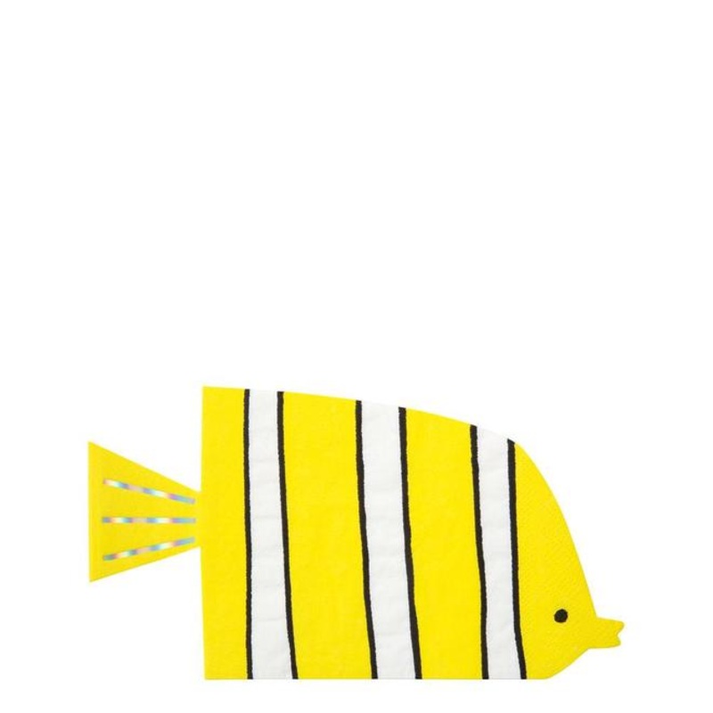 Meri Meri Under The Sea Fish Napkins PK16