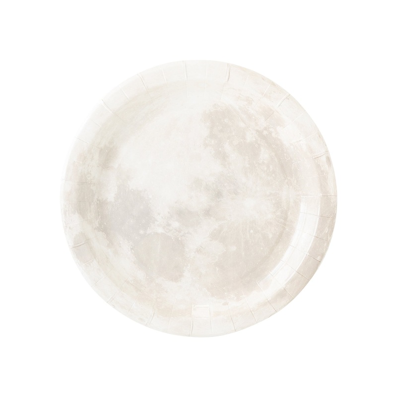 Realistic Moon Plate