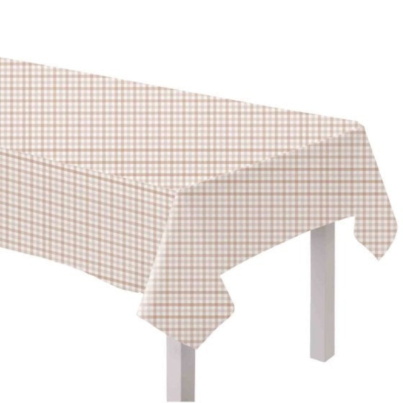 White Sand Gingham Paper Cover