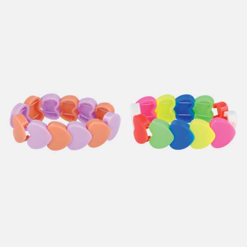 1 bracelet cur multicolore