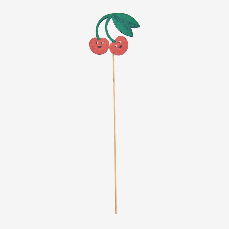 1 Topper en bois cerise