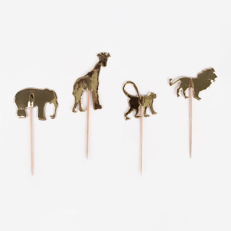 20 toppers - Animaux dors