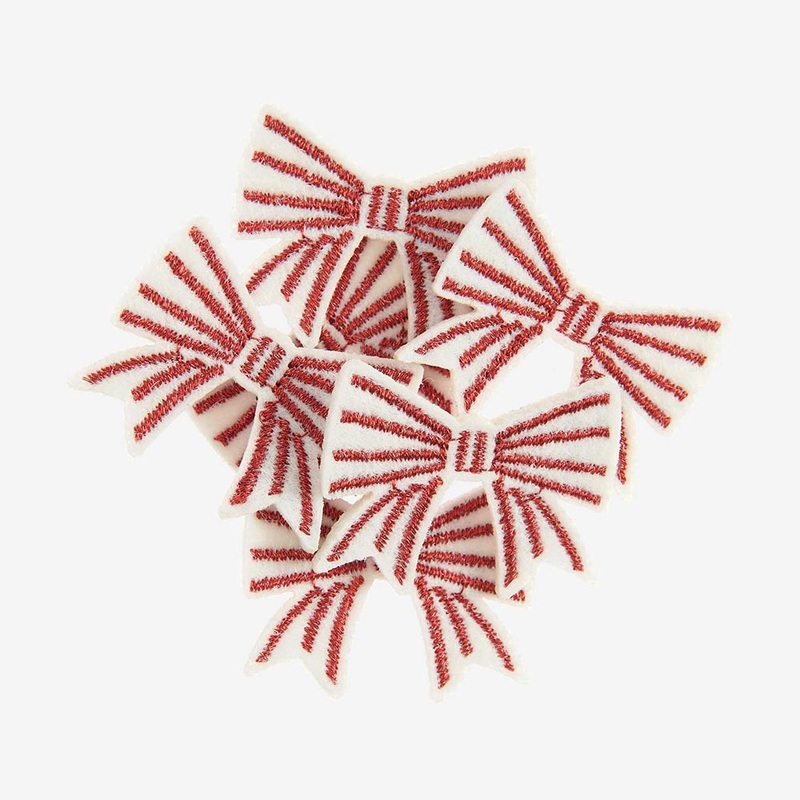 6 confettis nuds en feutrine