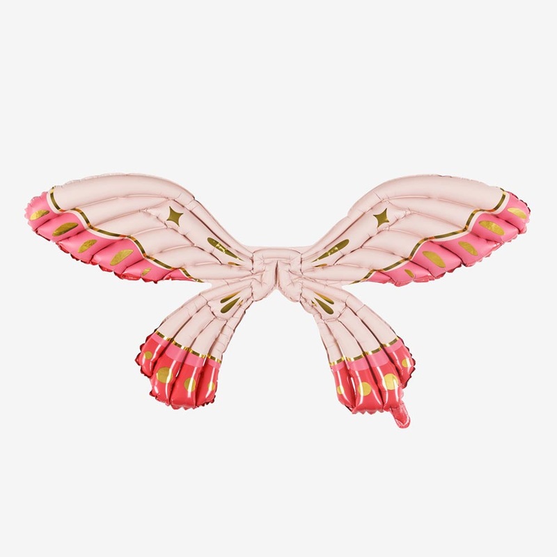 Ailes de fe roses  gonfler