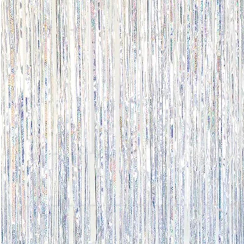 Rideau mylar holographique