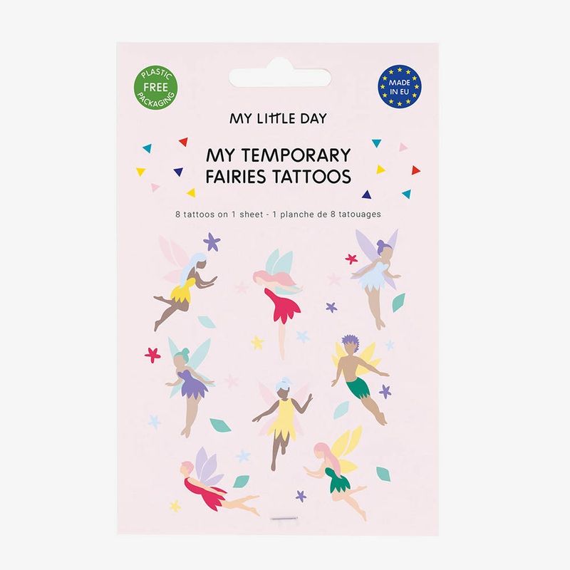 Tatouage ephemere : 1 planche de 8 tattoos fes