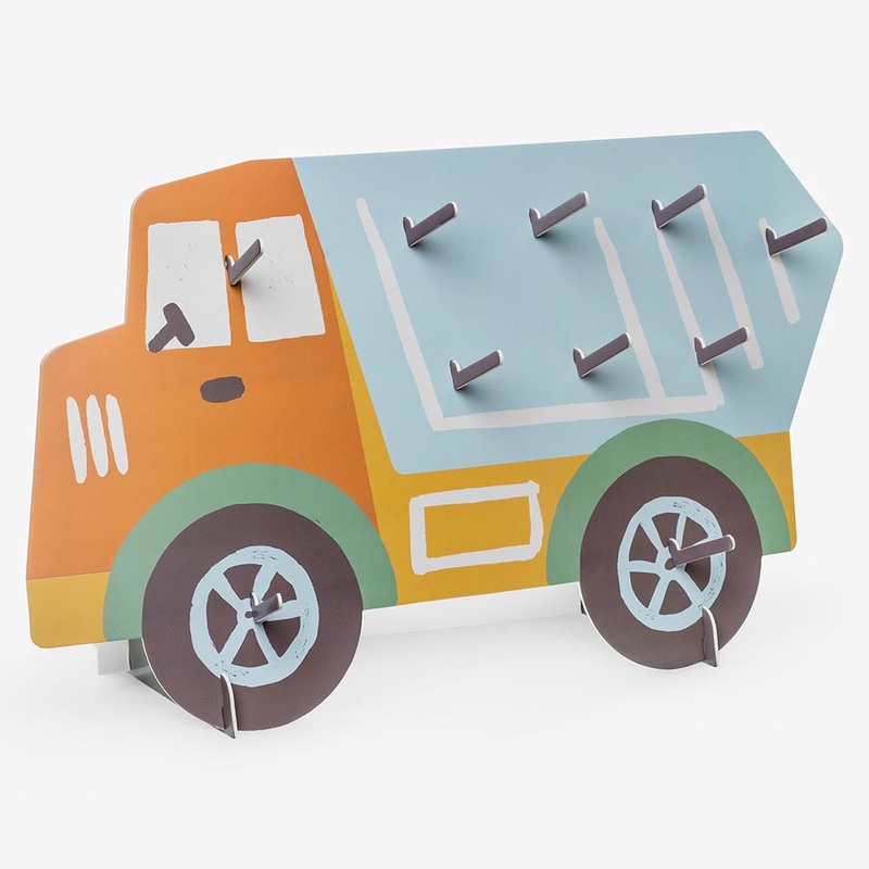 Prsentoir  donuts camion de chantier