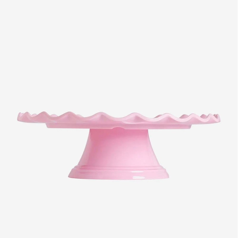 Prsentoir  gteau rose