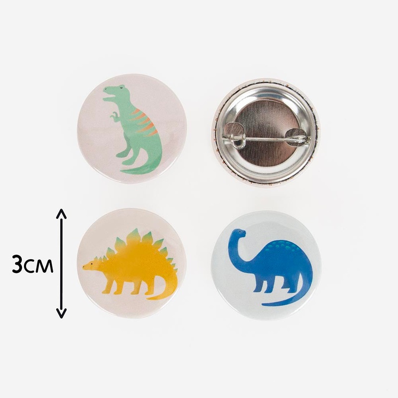 1 badge dino jurassic