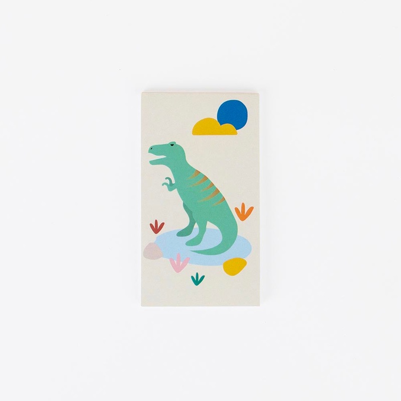 1 mini carnet dino jurassic