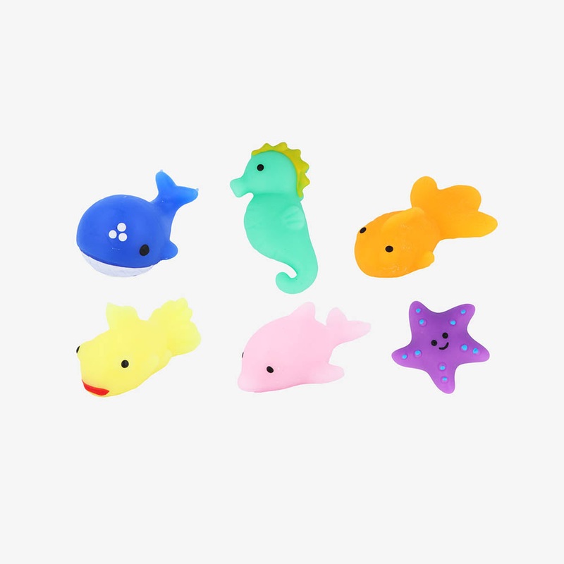 1 squishy animaux de la mer
