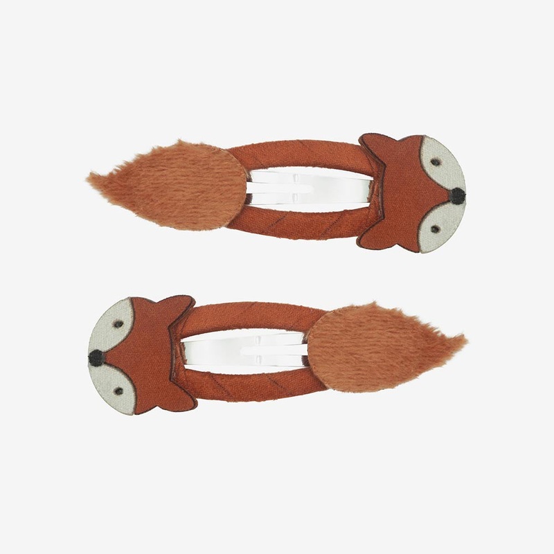 2 Barrettes renard