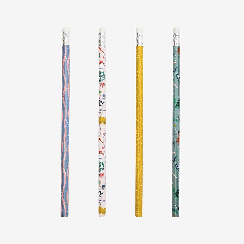 4 crayons  papier - Sirne