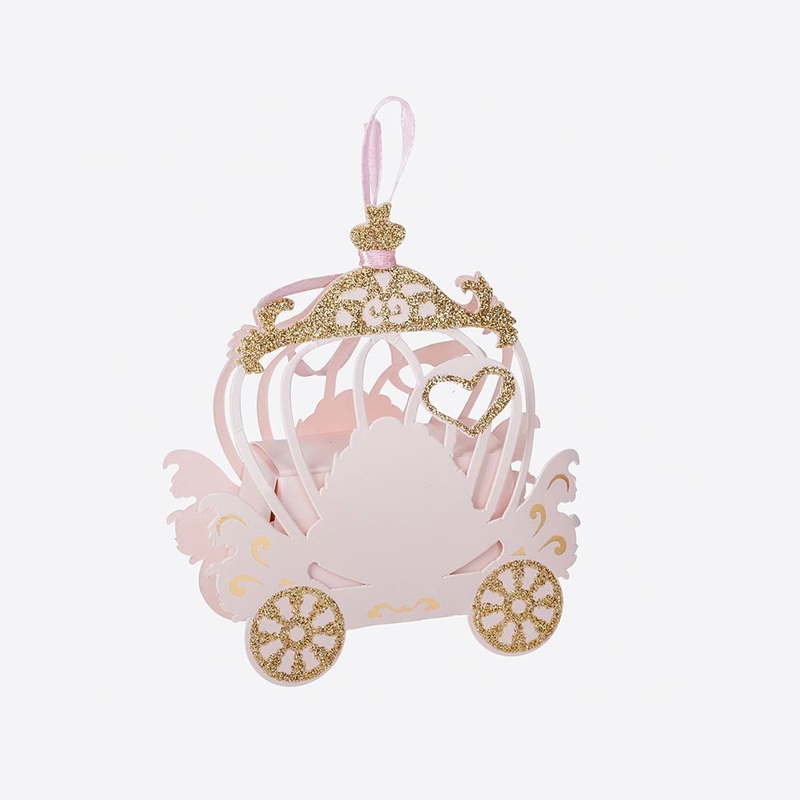 8 pochettes carrosse de princesse