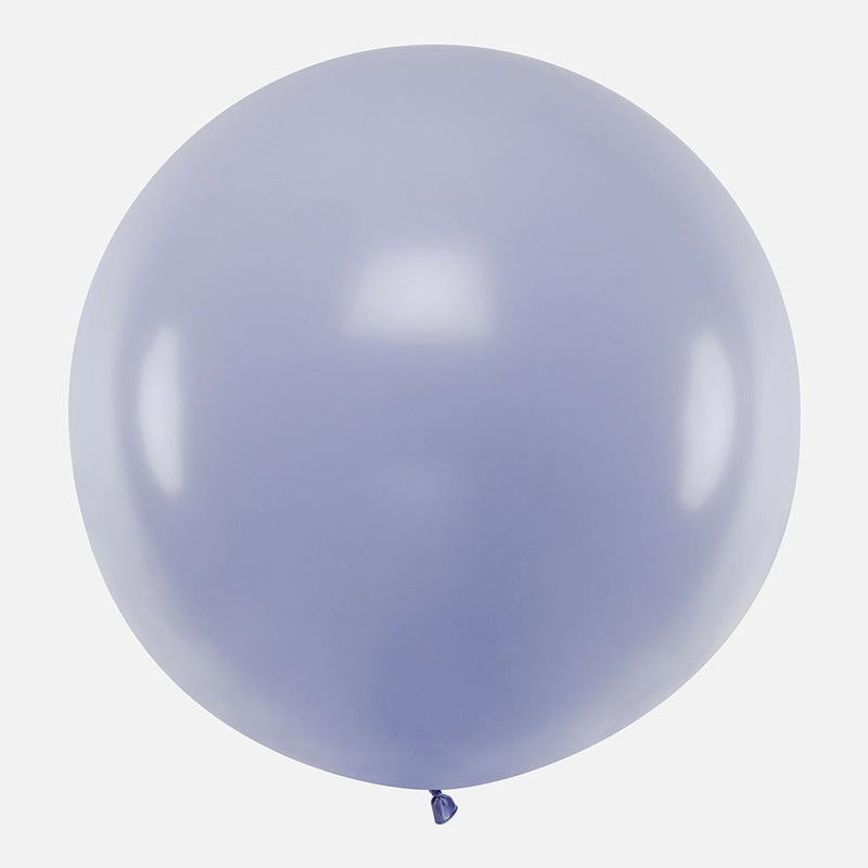 Ballon de baudruche gant : 1 ballon lavande