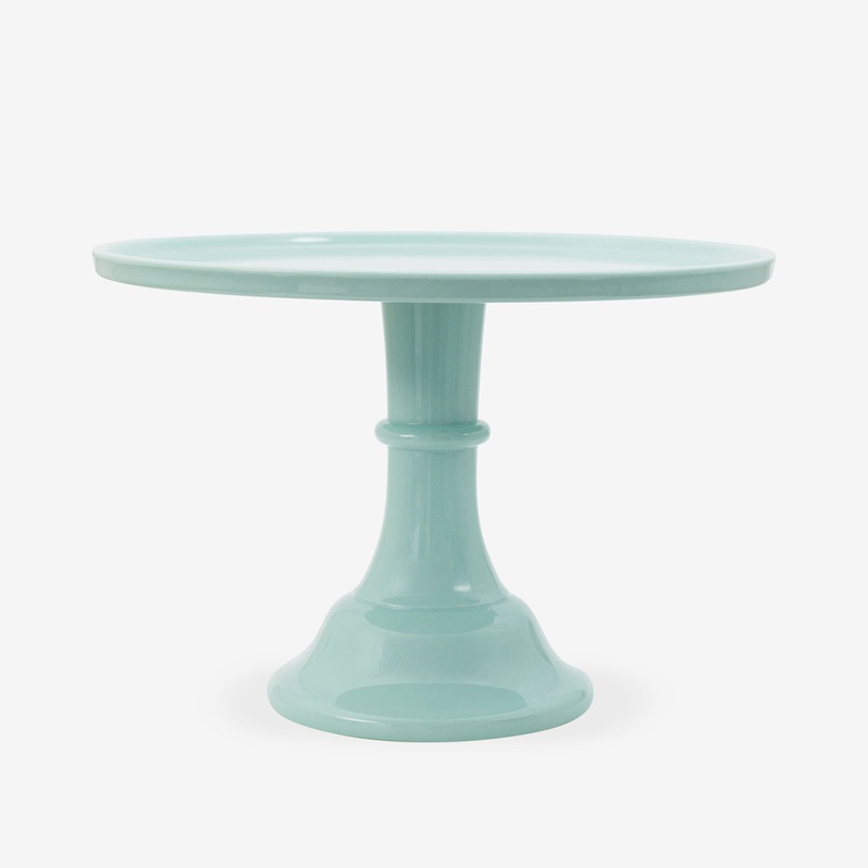 Prsentoir  gteau - Bleu vintage